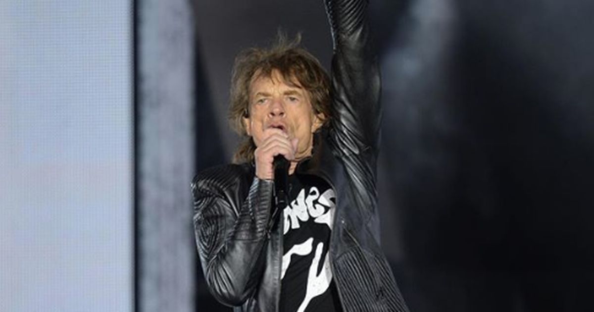 Mick Jagger foto al ristorante a Como