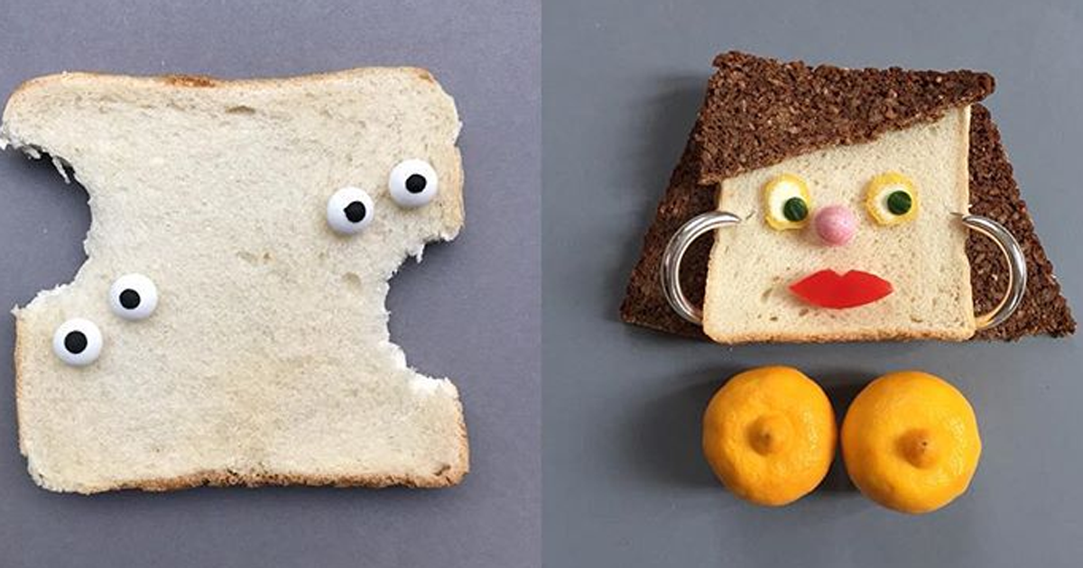 Non si gioca con il cibo? Questa artista tedesca vi stupirà