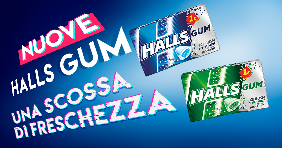 8220Tieni il tempo8221 con Halls Gum