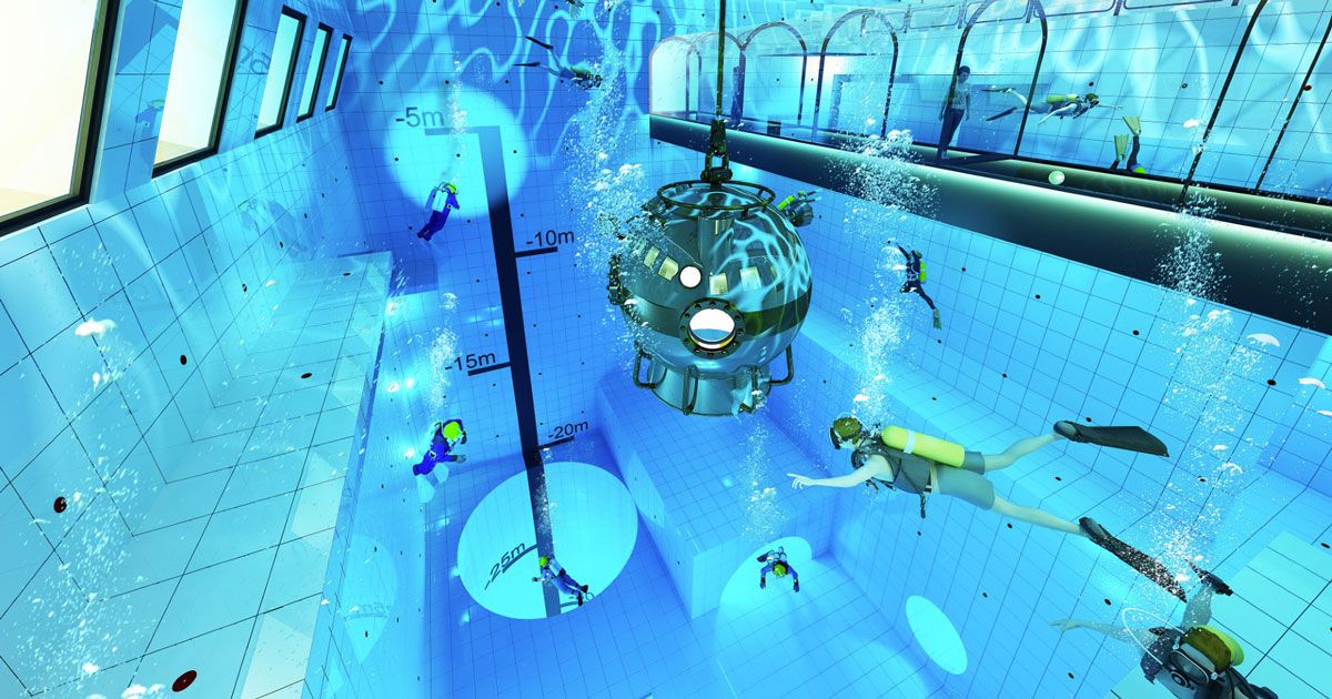 In Polonia hanno realizzato la piscina più profonda del mondo