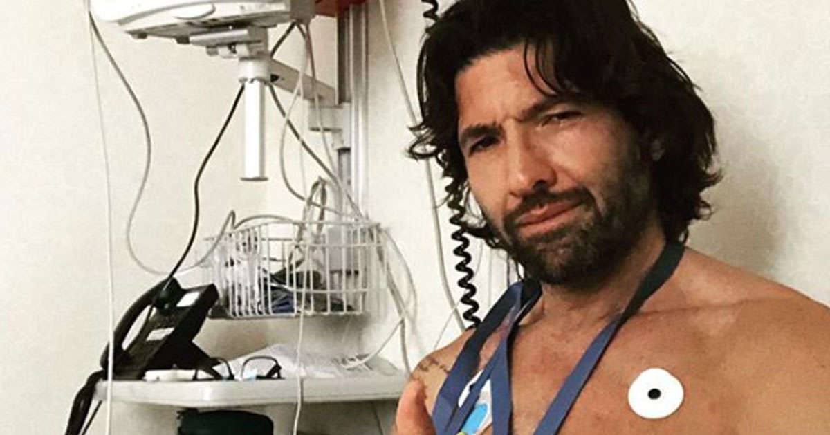 Walter Nudo: ecco la prima foto dopo il malore