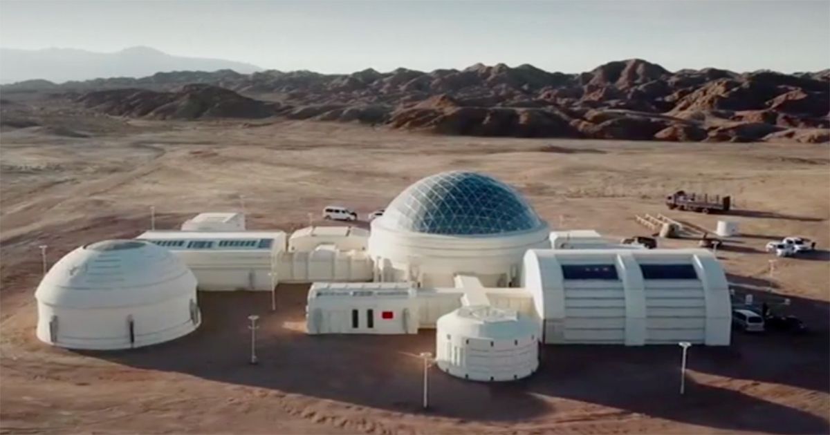Nel deserto del Gobi hanno creato il prototipo della base marziana del futuro