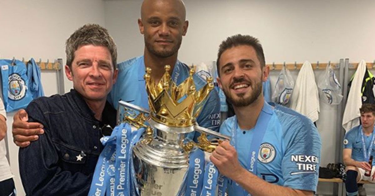 Noel Gallagher ha cantato “Wonderwall” nello spogliatoio del Manchester City