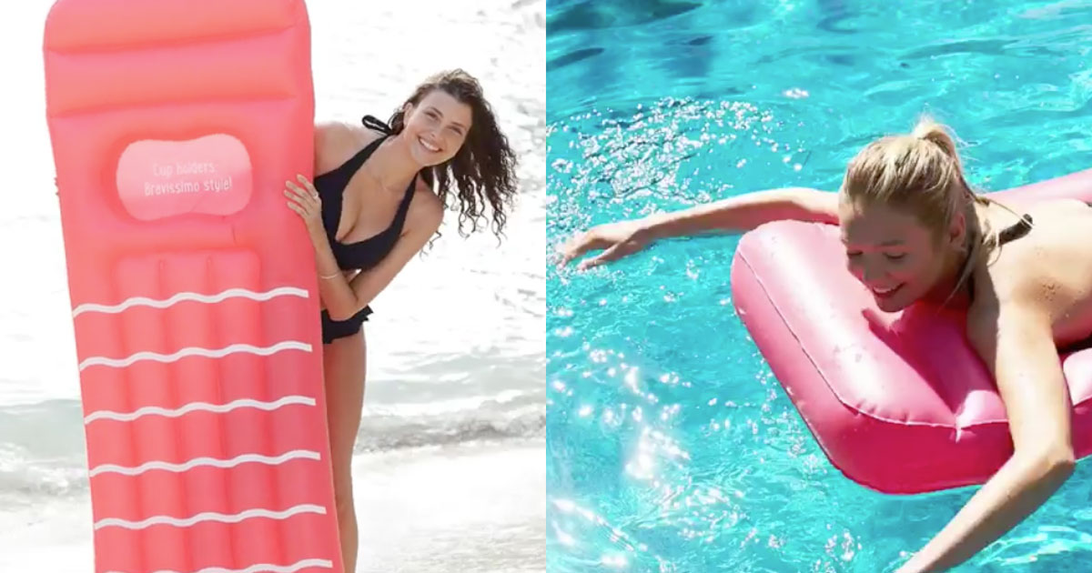 Il Materassino Da Mare Per Le Donne Con Il Seno Grande Rds 100 Grandi Successi