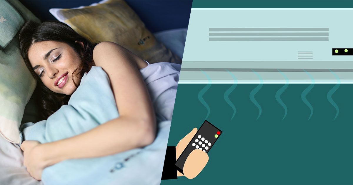 Accendere l’aria condizionata quando si dorme fa male? La risposta dell’esperto