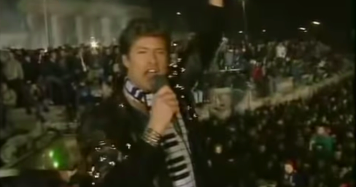 David Hasselhoff torna a Berlino per salvare una parte del Muro