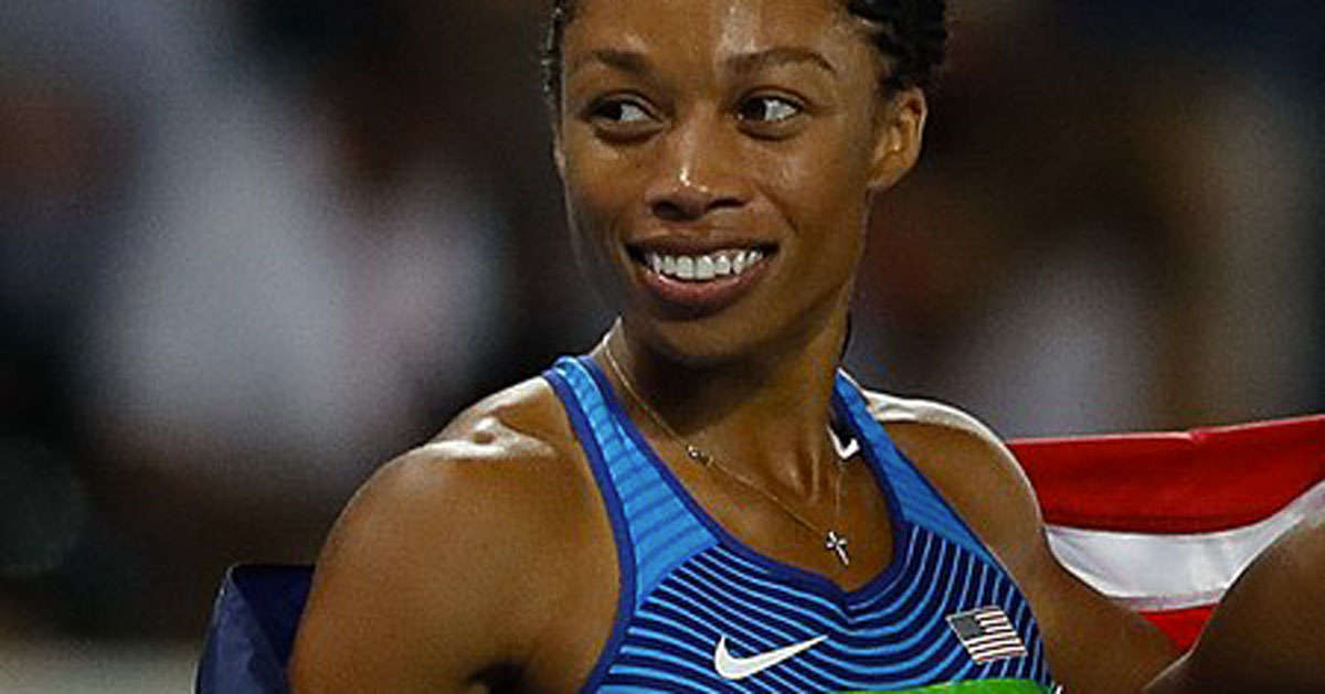 Nuovo oro per la neomamma Allyson Felix: ha battuto il record di Usain Bolt