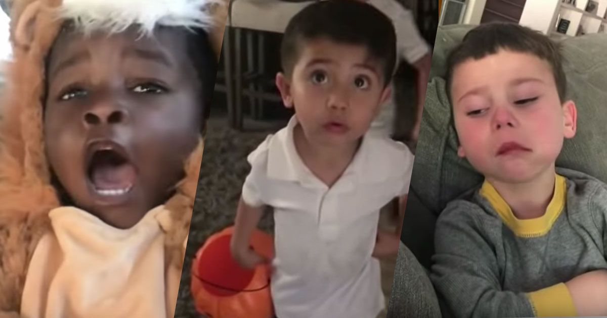 Fanno credere ai figli di aver mangiato tutti i loro dolci: la reazione dei bambini è esilarante