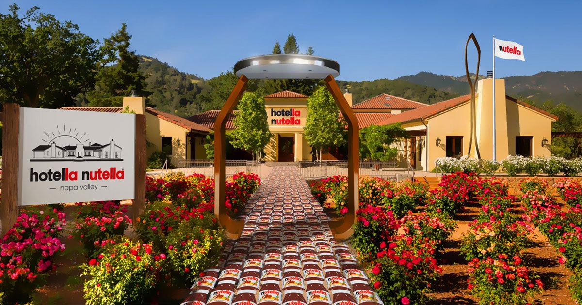 L’hotel di Nutella: un sogno che diventa realtà