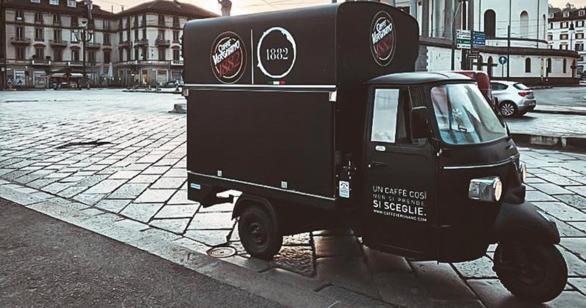 Ecco l’apecar che vi porta la colazione a casa ogni mattina
