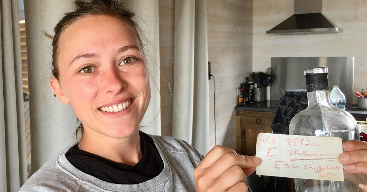 Trova una bottiglia con un messaggio in Francia e arriva dall’Italia. Ora cerca l’autore