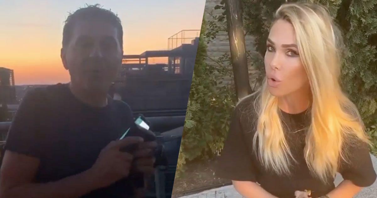 Scintille tra Ilary Blasi e Teo Mammucari nella diretta Instagram