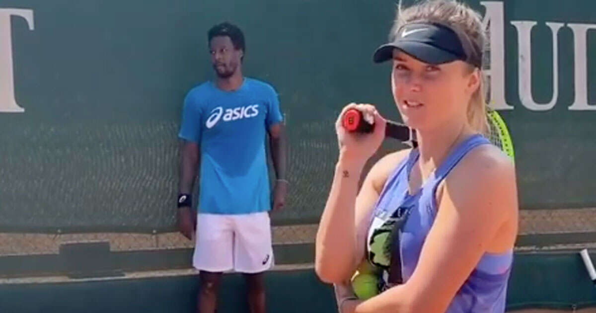 Elina Svitolina come una lanciatrice di coltelli: il nuovo video con Gaël Monfils è incredibile