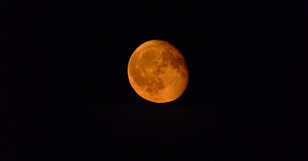 Per la prima volta l’eclissi totale di luna è stata ripresa da un telescopio