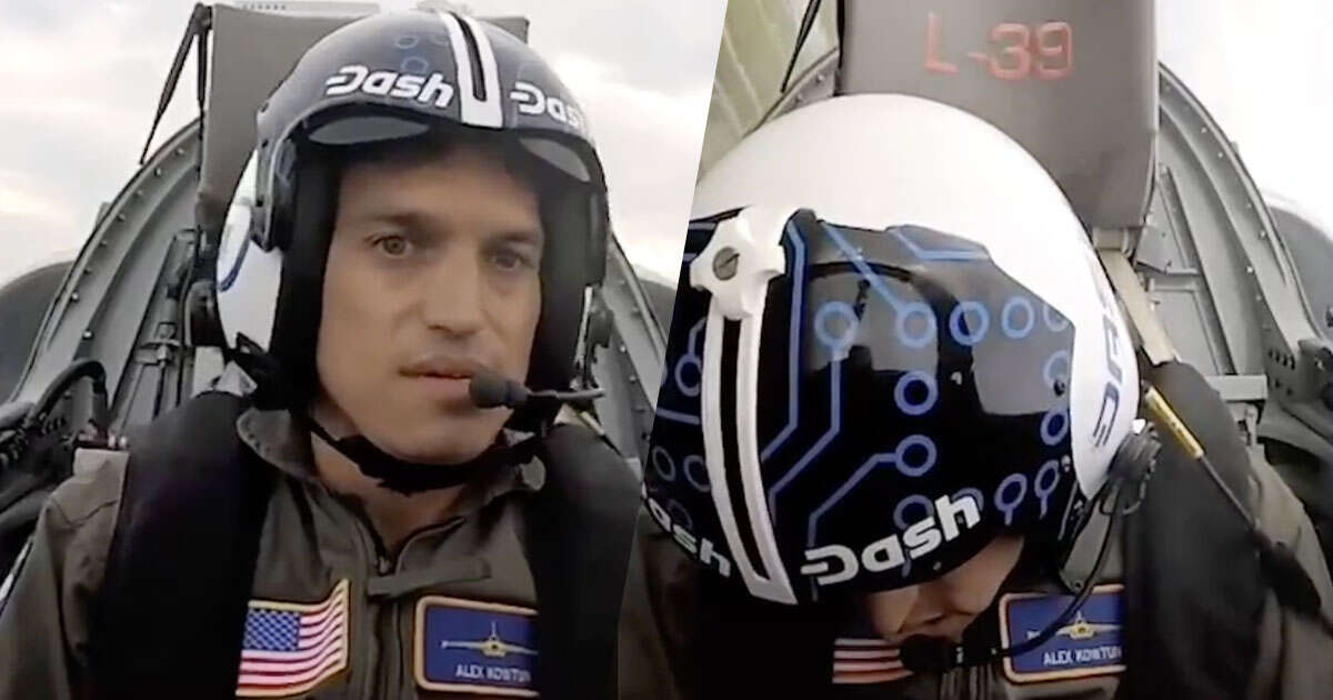 Il pilota sviene durante un’esercitazione: il video è impressionante