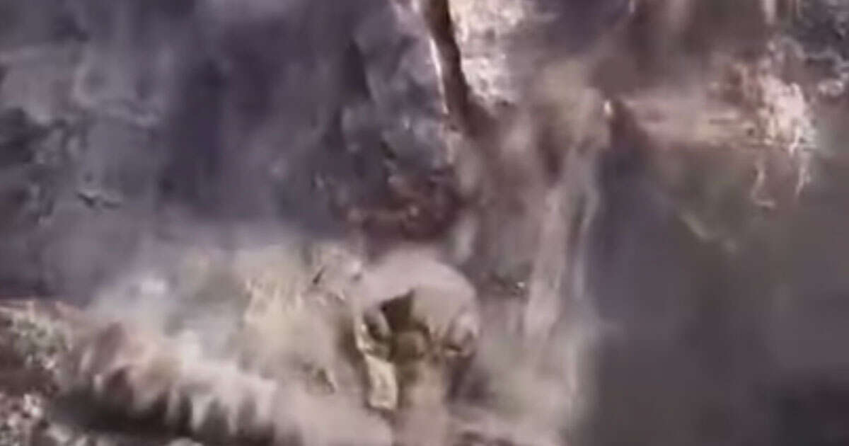 Le immagini della frana sullisola di Ventotene il video