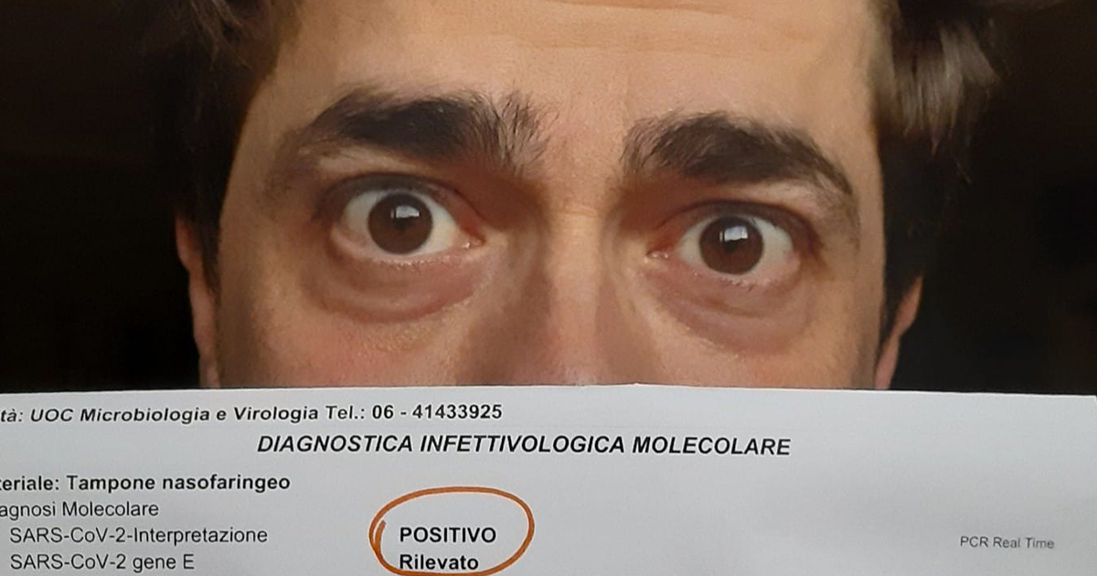 Giovanni Scifoni positivo al Covid racconta come sono state le sue “tre fasi”