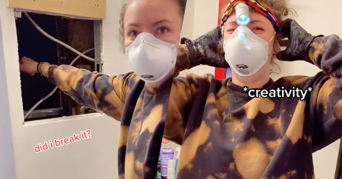 Scopre un appartamento dietro allo specchio del bagno: i video fanno il giro del mondo
