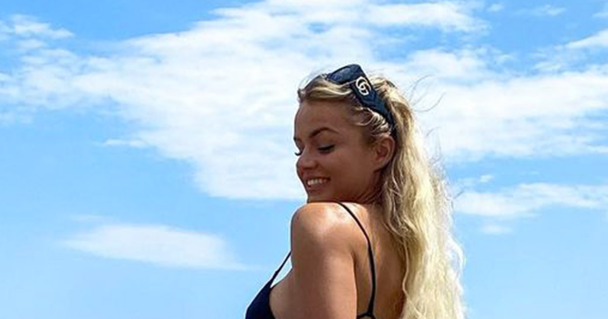 Mercedesz Henger e le prime foto al mare da single