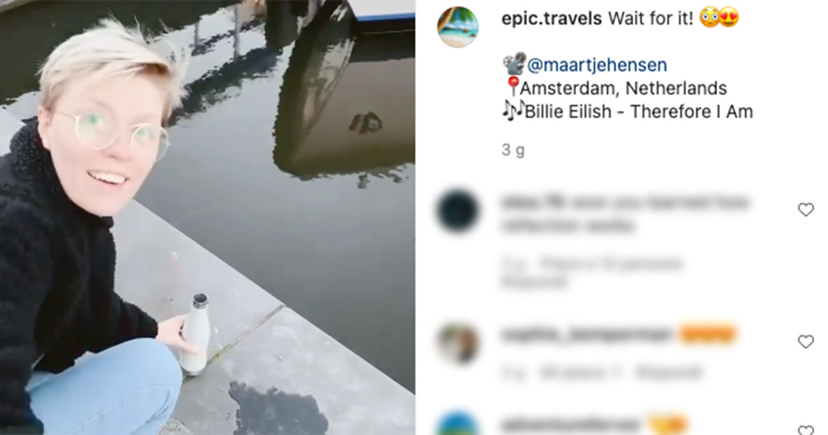 Amsterdam: il gioco dei canali capovolti è tanto semplice quanto bello