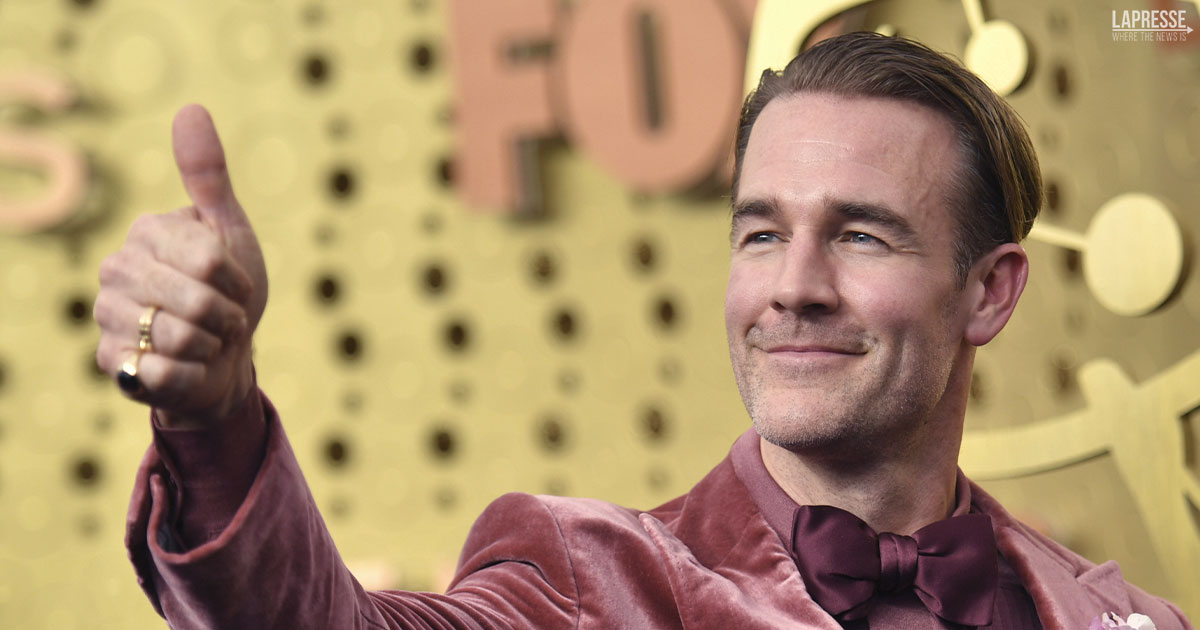 James Van Der Beek svela il magico metodo per calmare un neonato
