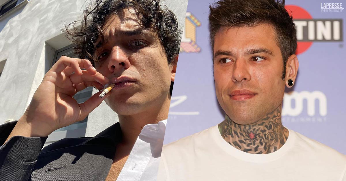 Fedez e Tananai si baciano sul palco: la foto diventa virale