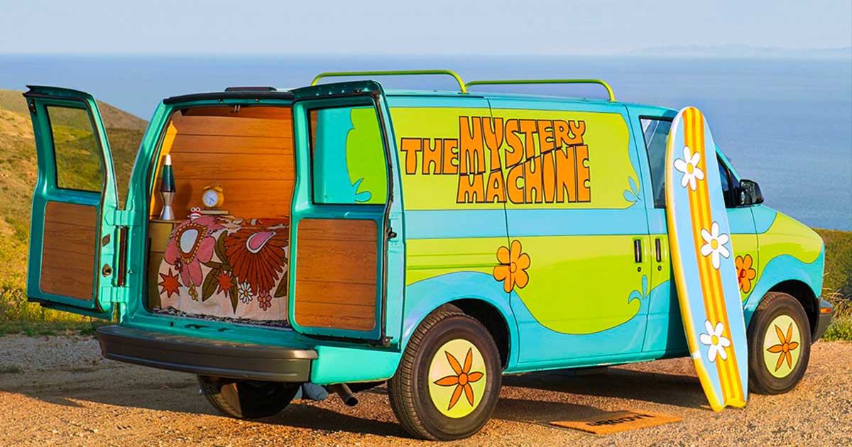 Dormire nella Mystery Machine di Scooby Doo ora è possibile: ecco come