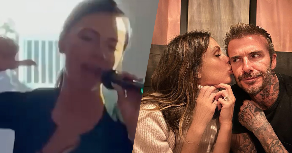 Una serenata per David Beckham: così Victoria sorprende il marito con un pezzo delle Spice