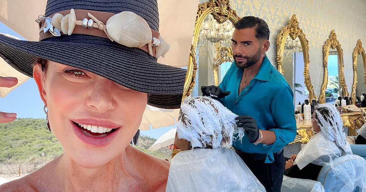 Cambio look per Alba Parietti: si affida a Federico Fashion Style, ecco il risultato