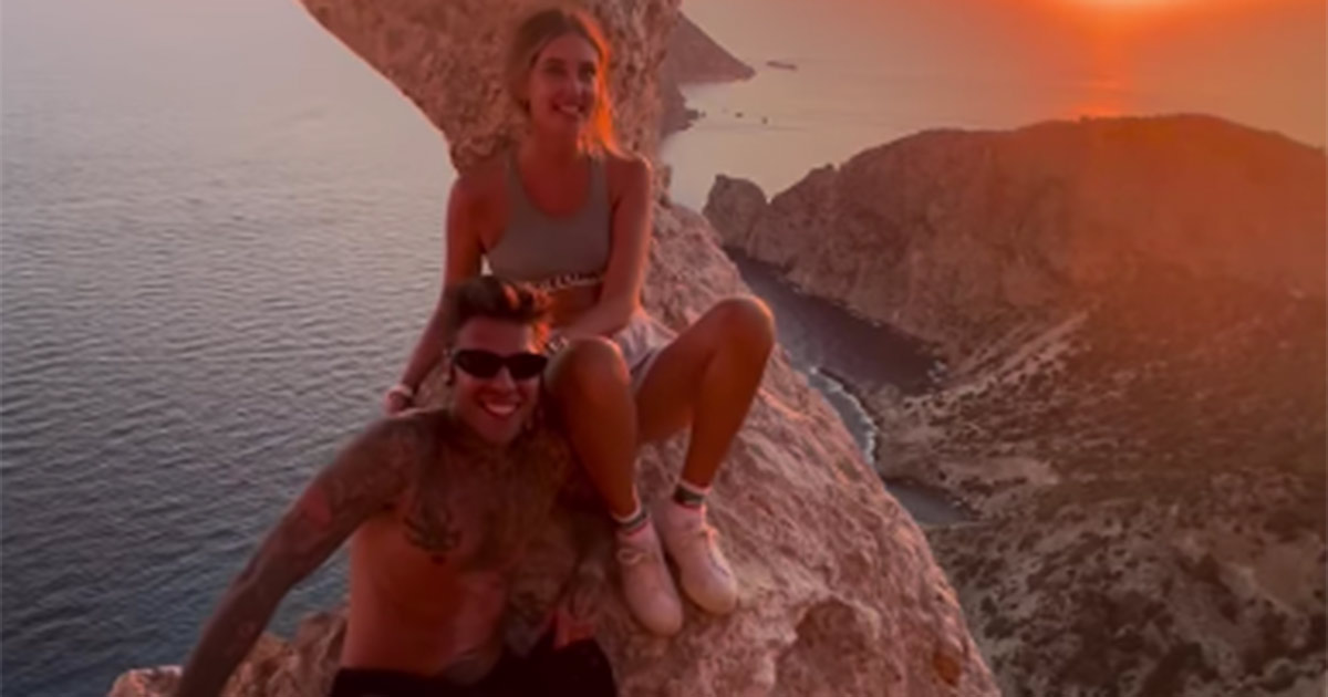 Fedez risponde alle polemiche sul video con Chiara Ferragni in cima al dirupo