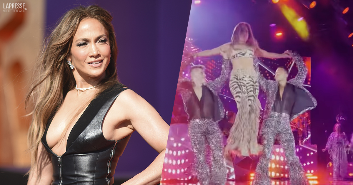 Jennifer Lopez incanta Capri: lo show è adrenalinico