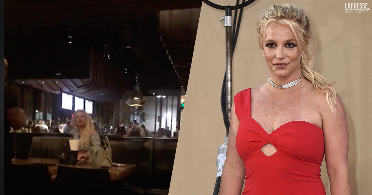 Britney Spears e la “scenata” al ristorante: ecco il video e la risposta di lei