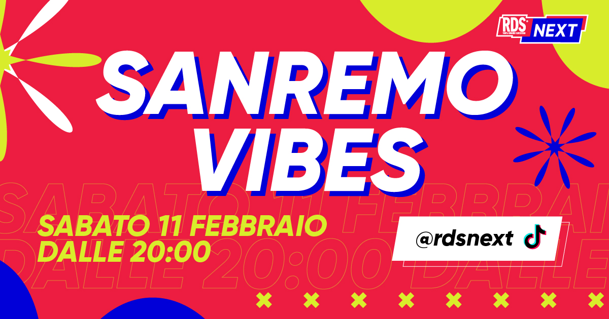 Sanremo Vibes, commenta la Finale e vinci con RDS Next