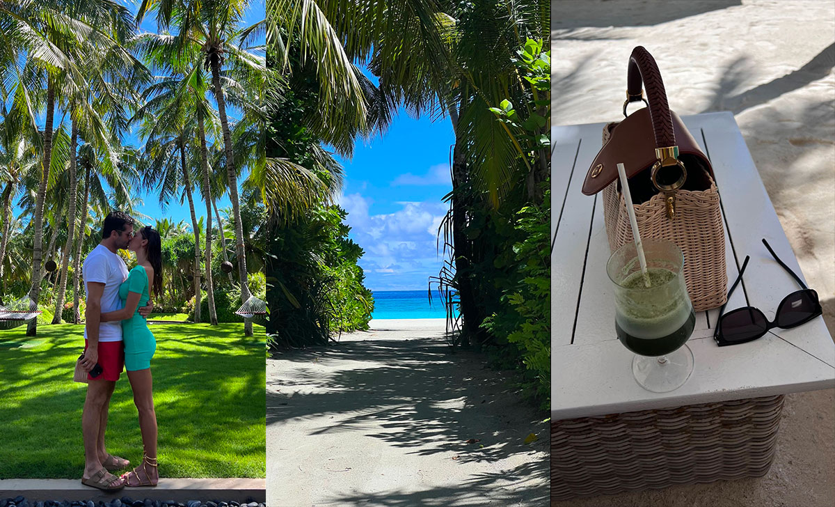 La vacanza da sogno di Belen alle Maldive, ecco le foto