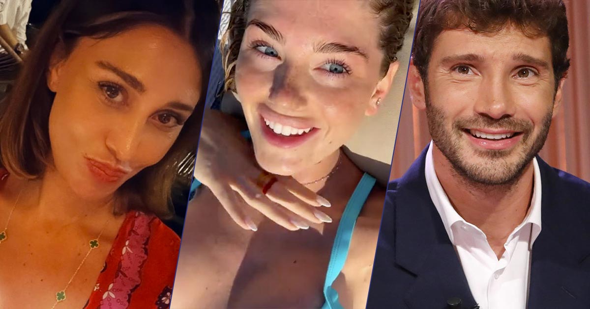 Belén Rodríguez incontra per sbaglio Caroline Tronelli: la reazione di Stefano De Martino