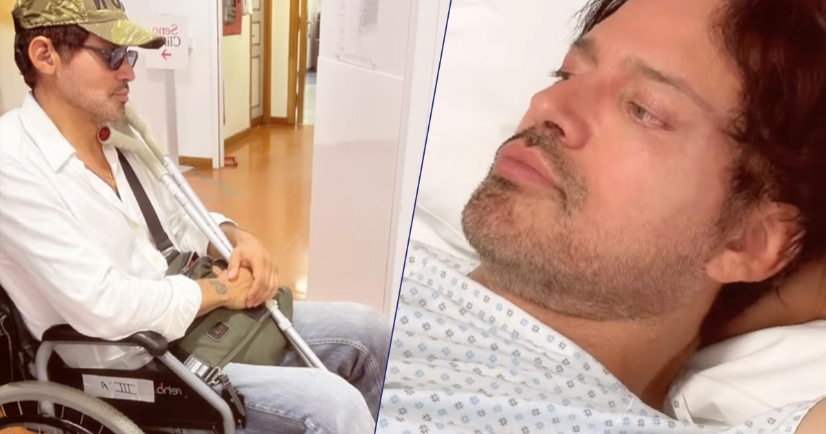 Gabriel Garko ferito sul set e portato in ospedale, il video in sedia a rotelle: cosa è successo e come sta ora