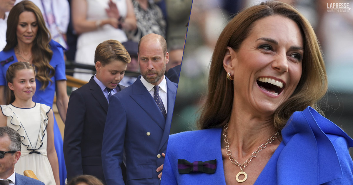 Wimbledon fan urla Ti amo Kate Middleton durante la premiazione di Sinner la reazione della principessa