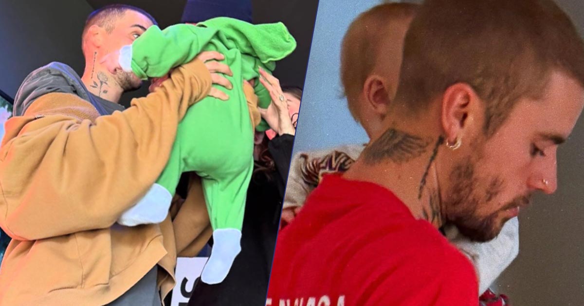 Justin Bieber tenerissimo papà nel nuovo video: accanto a lui la moglie Hailey e il piccolo Jack Blues di 11 mesi