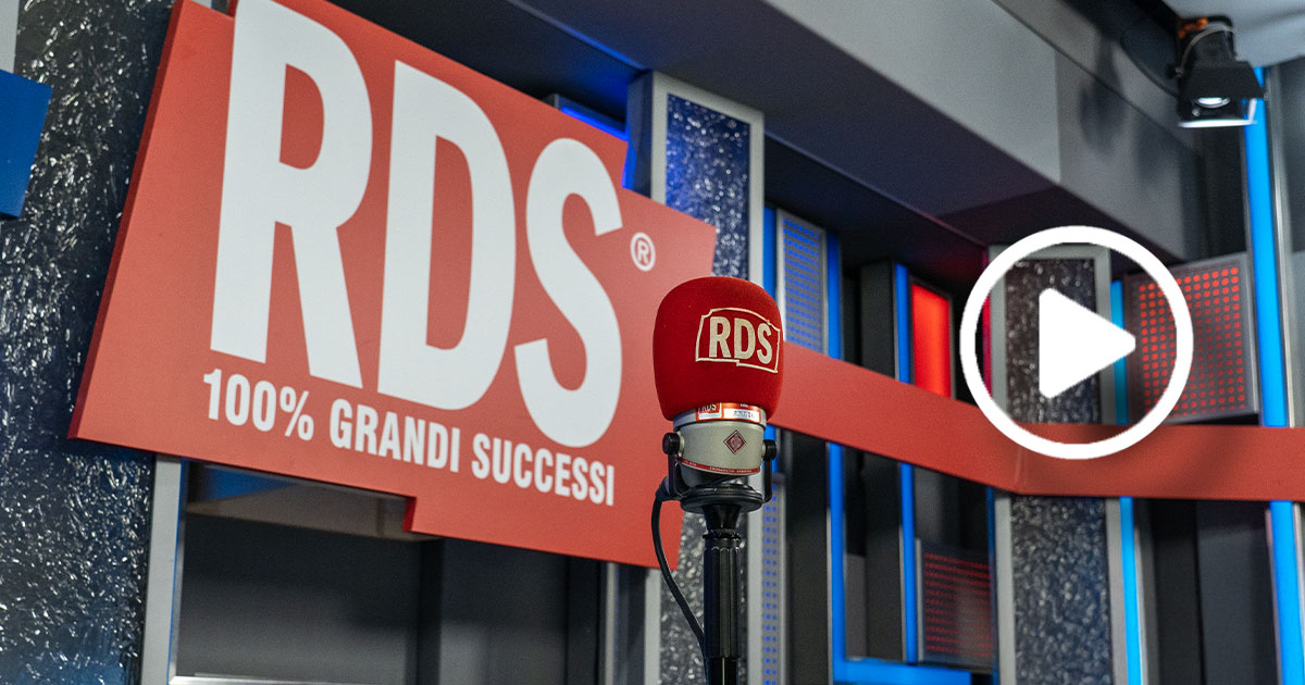 Ascolta ora la diretta: RDS è sempre insieme a te