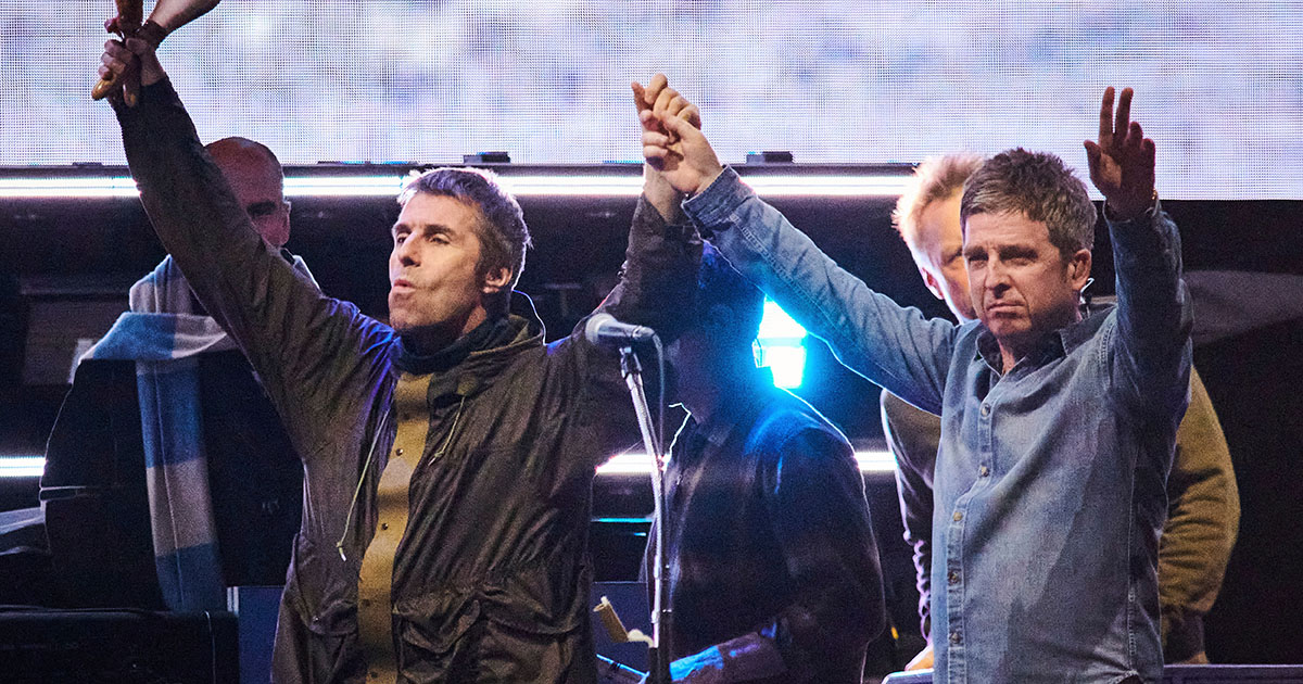 Oasis, nel tour 2026 l’ipotesi Italia (e Cesare Cremonini incontra Noel Gallagher)