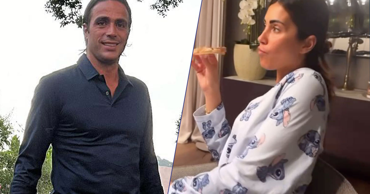 Federica Nargi ripresa in pigiama da Alessandro Matri: la sua reazione è tutta da ridere