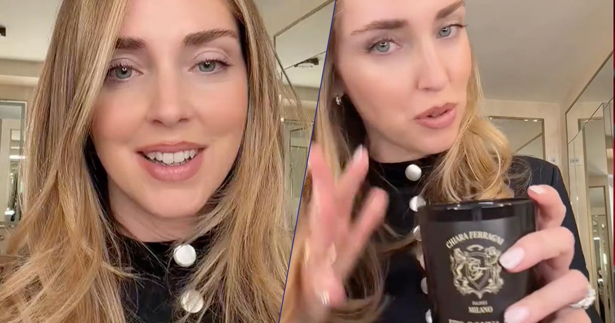 “Ha sbagliato tutto”: gli esperti bocciano la nuova candela di Chiara Ferragni