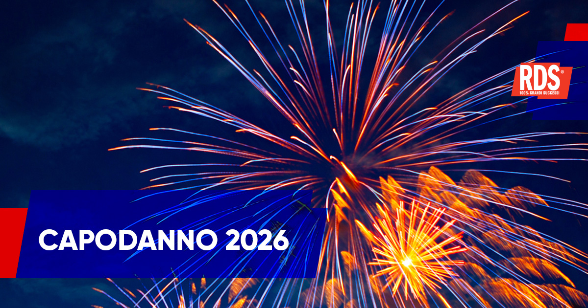 Capodanno 2026 con RDS musica e intrattenimento a Roma Olbia e Rimini