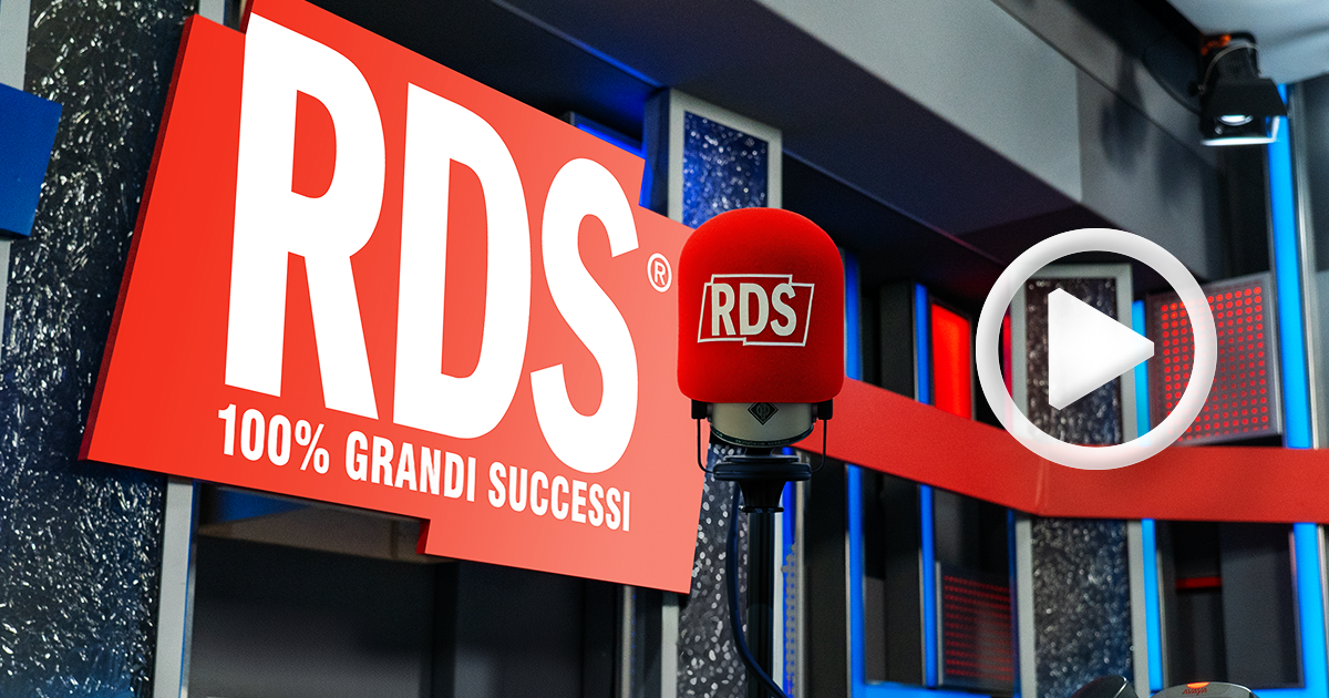 Ascolta ora la diretta: RDS è sempre insieme a te