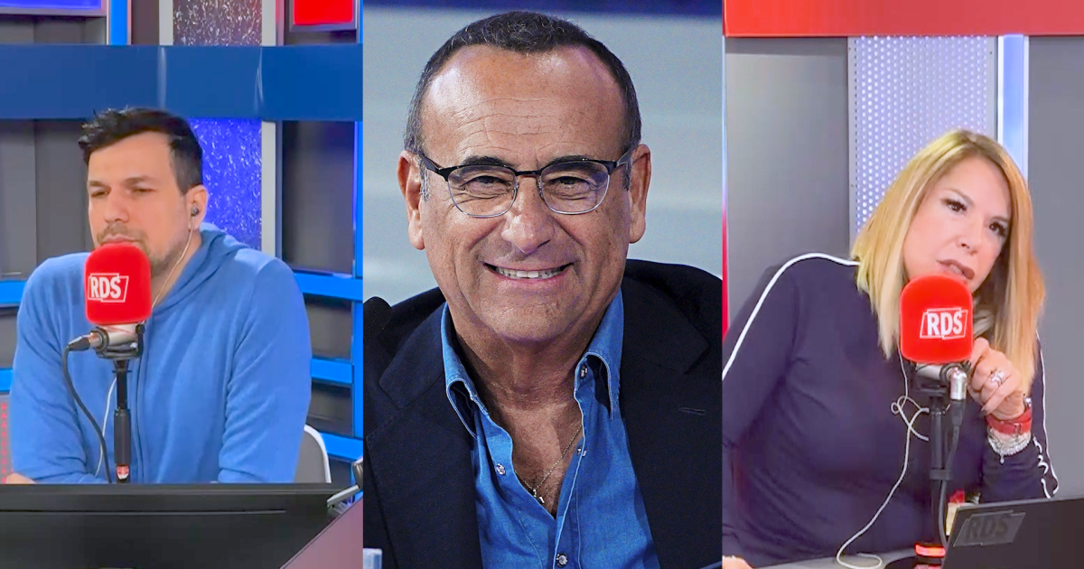 Carlo Conti a RDS tutte le anticipazioni su Sanremo 2026