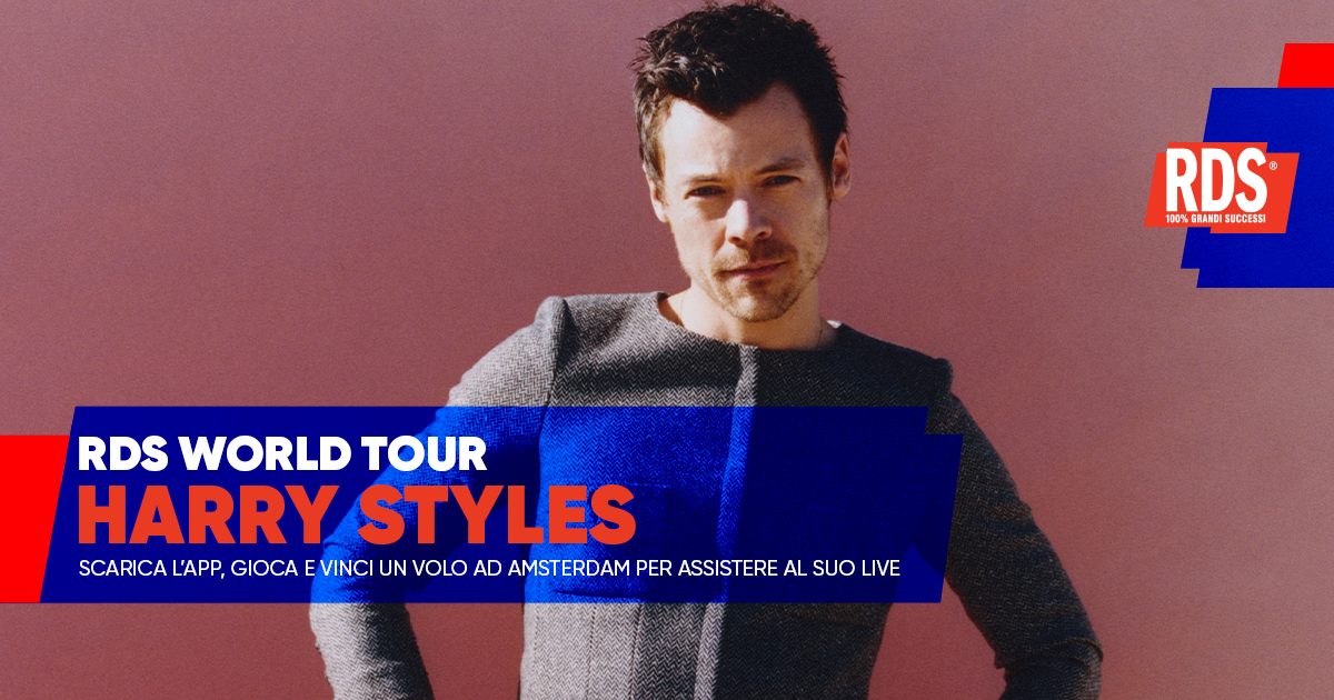Vinci RDS World Tour di Harry Styles come e quando giocare