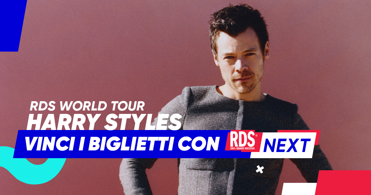 Harry Styles: con RDSNEXT vinci i biglietti per il “Together, Together Tour”