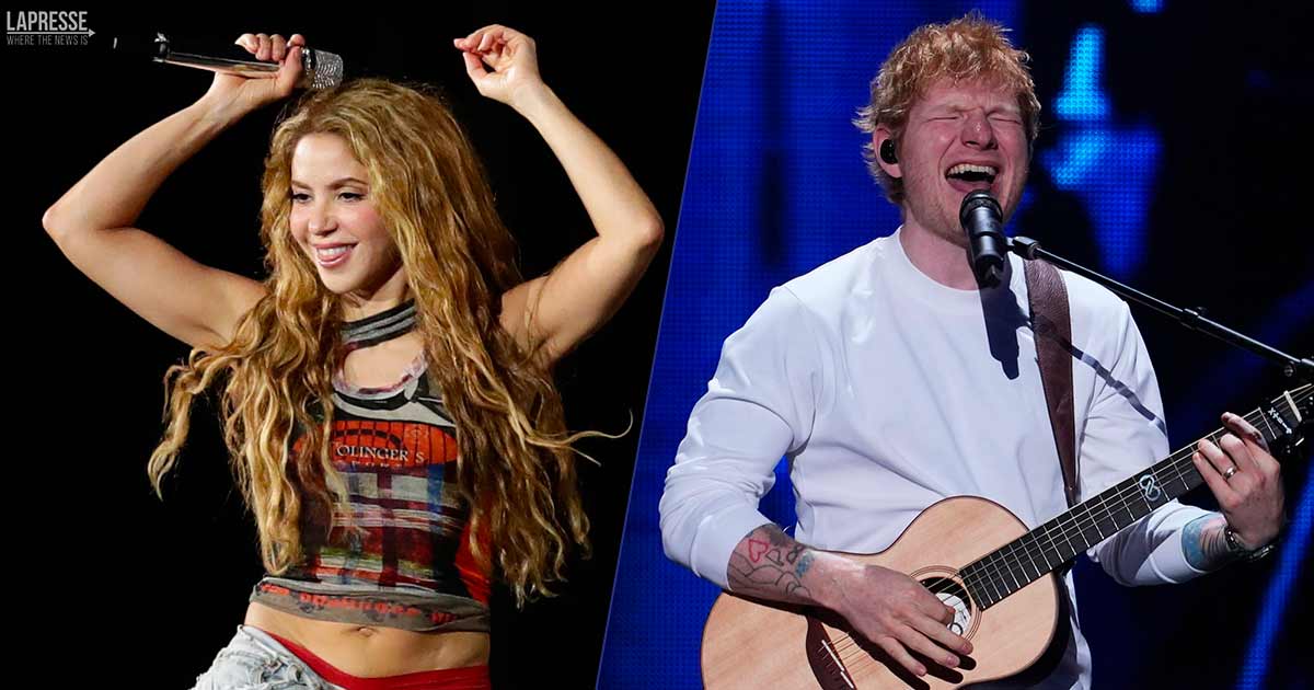 Per un inno mondiale nessuno è meglio di Ed Sheeran (parola di Shakira)