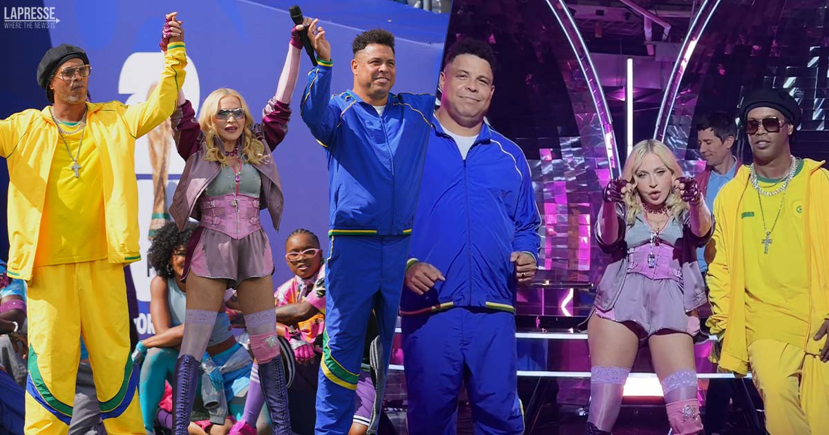 Madonna balla con Ronaldo e Ronaldinho: il video “Danceteria” ai Mondiali 2026 diventa virale Madonna balla con Ronaldo e Ronaldinho: il video “Danceteria” ai Mondiali 2026 diventa virale