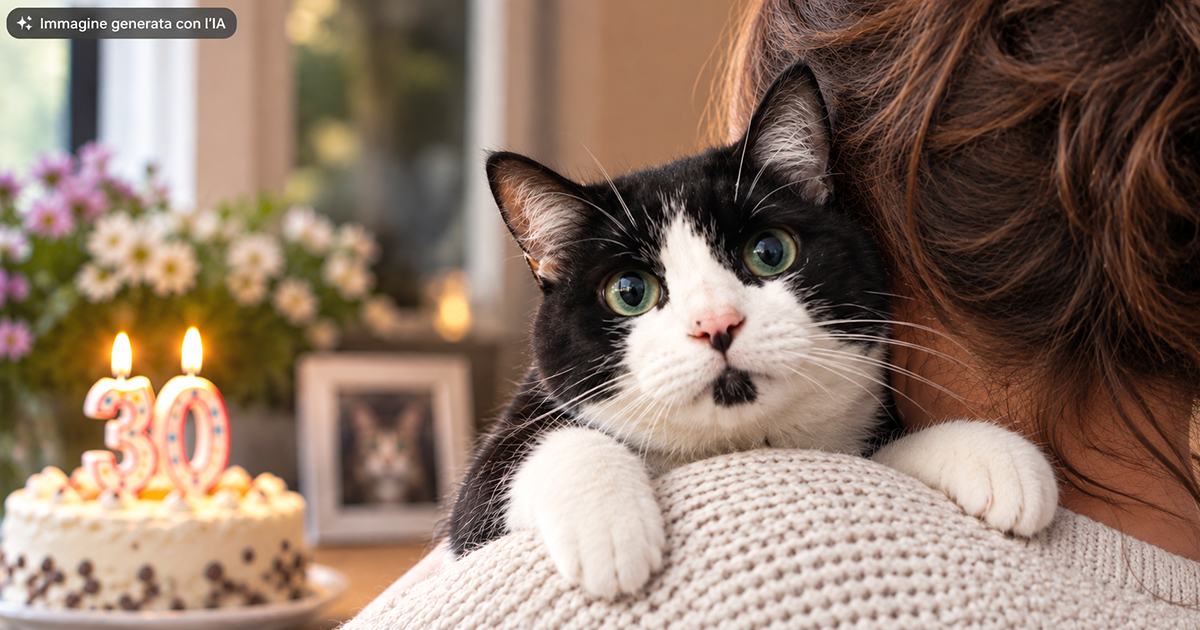 Scomparsa da 10 anni, la gatta Charlie torna a casa proprio il giorno del compleanno della sua proprietaria Scomparsa da 10 anni, la gatta Charlie torna a casa proprio il giorno del compleanno della sua proprietaria